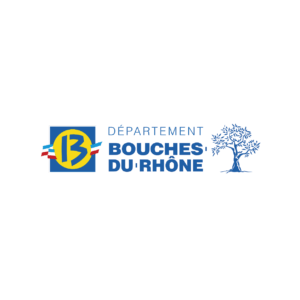 Logo du département des Bouches-du-Rhône, partenaire de l'ADEPAPE 13.