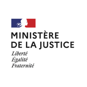 Logo du ministère de la justice, partenaire de l'ADEPAPE 13.
